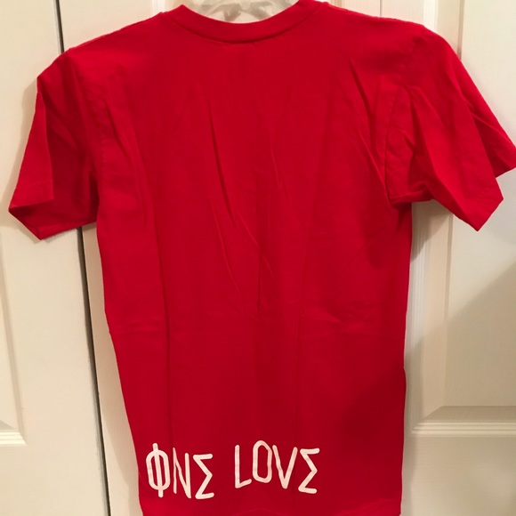 Red Phi Sigma Sigma Tee - Picture 2 of 3